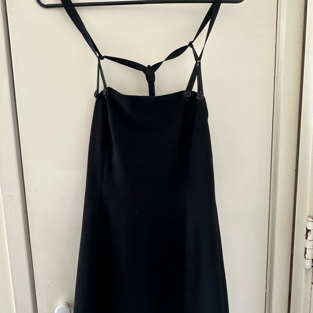 Armani Exchange Black Mini Dress